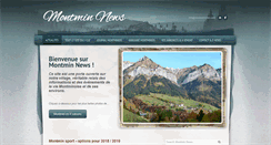 Desktop Screenshot of montminnews.com